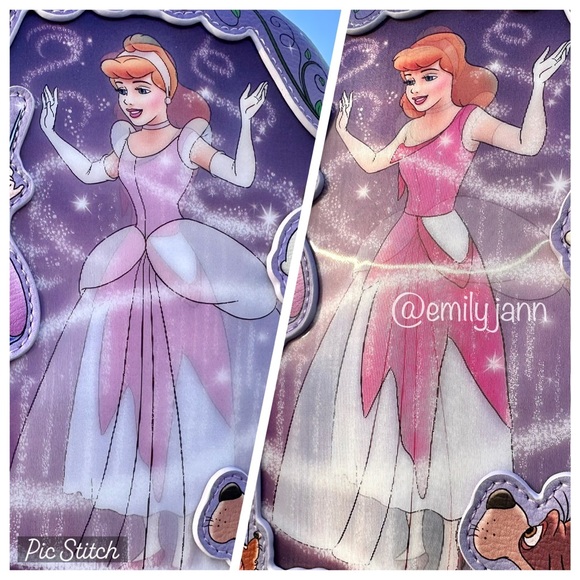 Cinderella💜Backpack - Picture 2 of 12